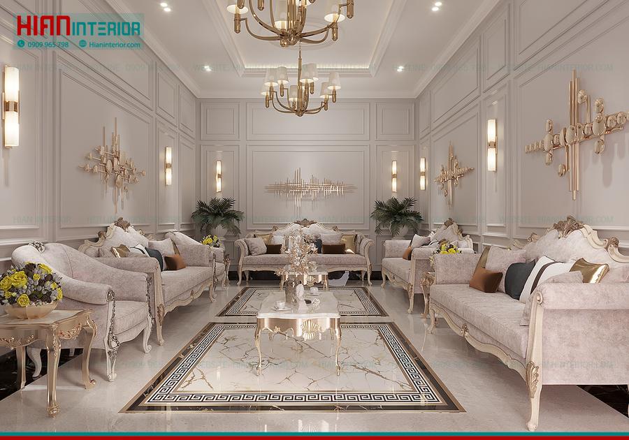 Biệt Thự Tân Cổ Điển Sang Trọng