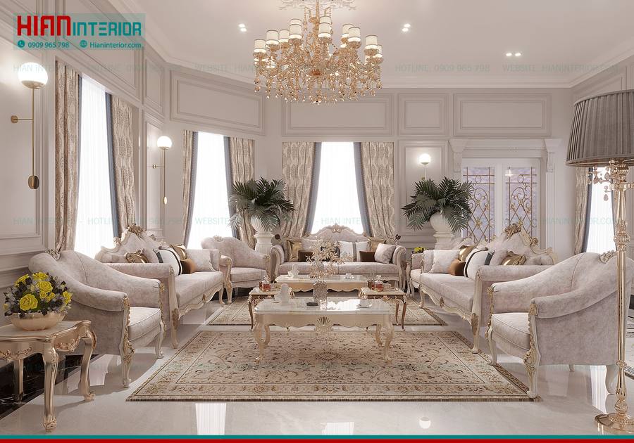 Biệt Thự Tân Cổ Điển Sang Trọng