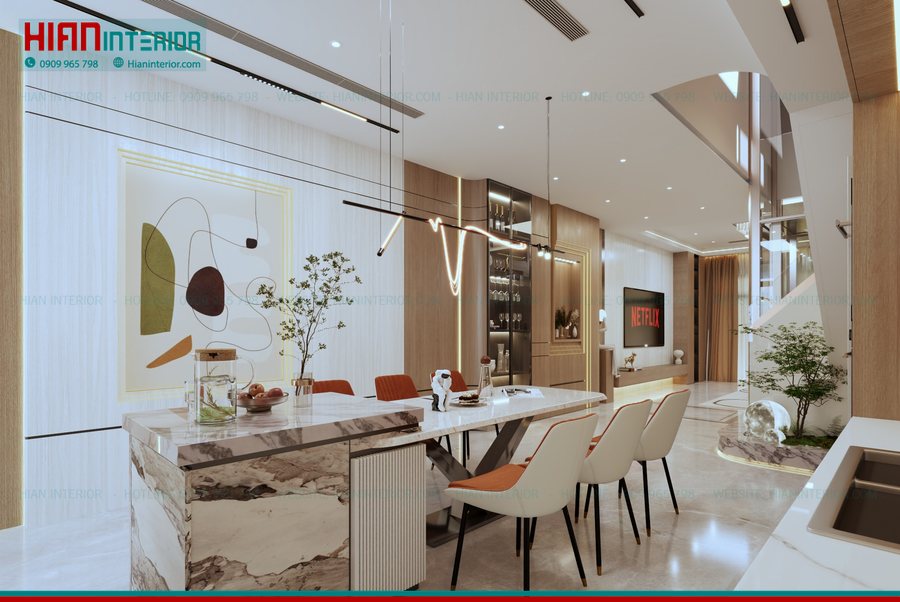 Nhà Phố Phong Cách Hiện Đại
