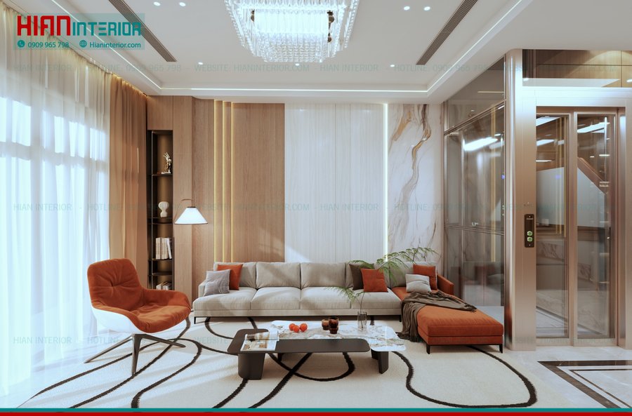 Nhà Phố Phong Cách Hiện Đại