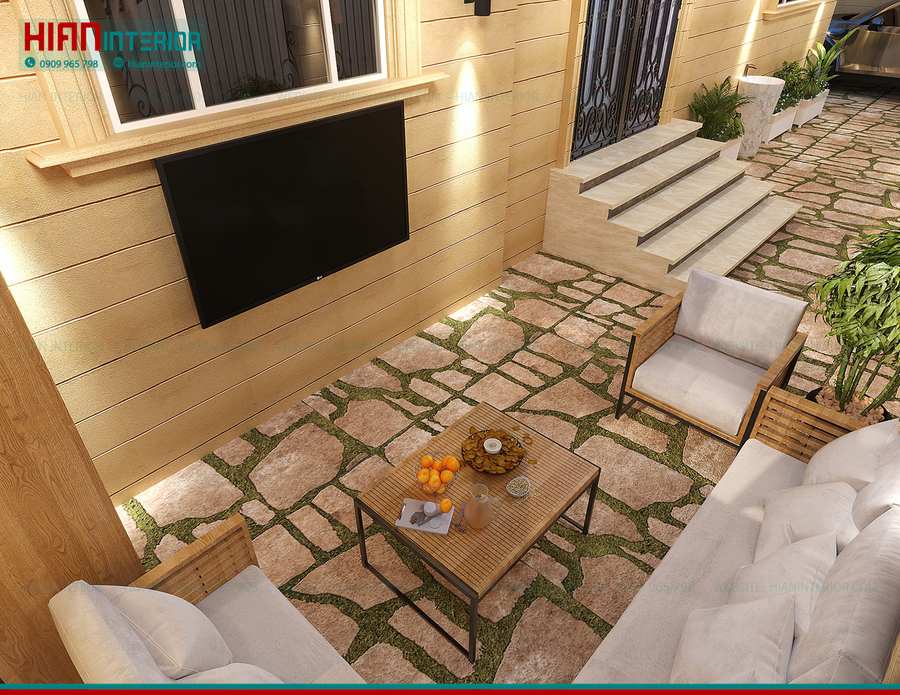 Thiết Kế Nhà Phố Tân Cổ Điển