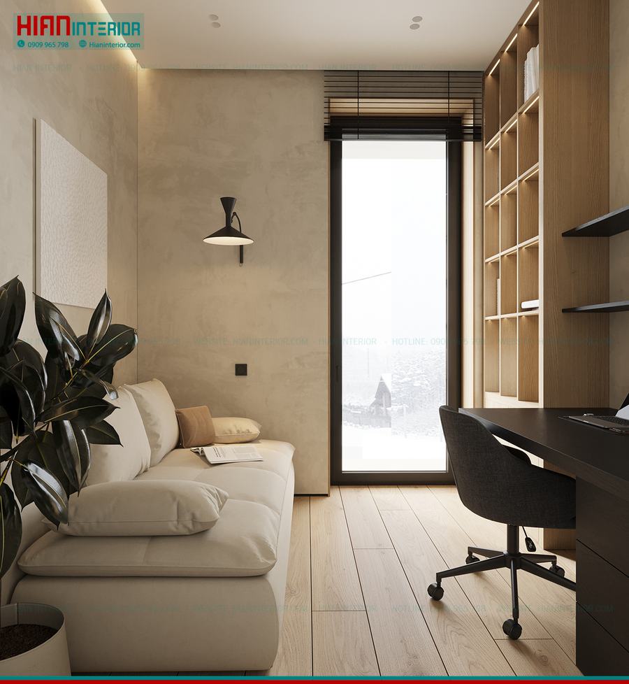 Nhà Phố Tối Giản Hiện Đại