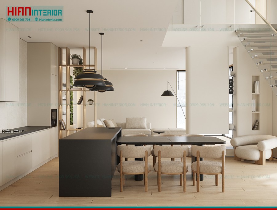 Nhà Phố Tối Giản Hiện Đại