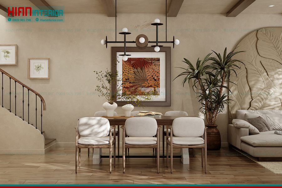Nhà Phố Wabi Sabi Tĩnh Lặng