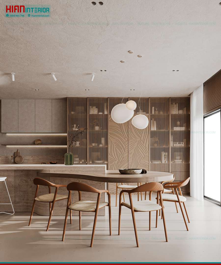 Thiết Kế Nhà Phố Wabi Sabi
