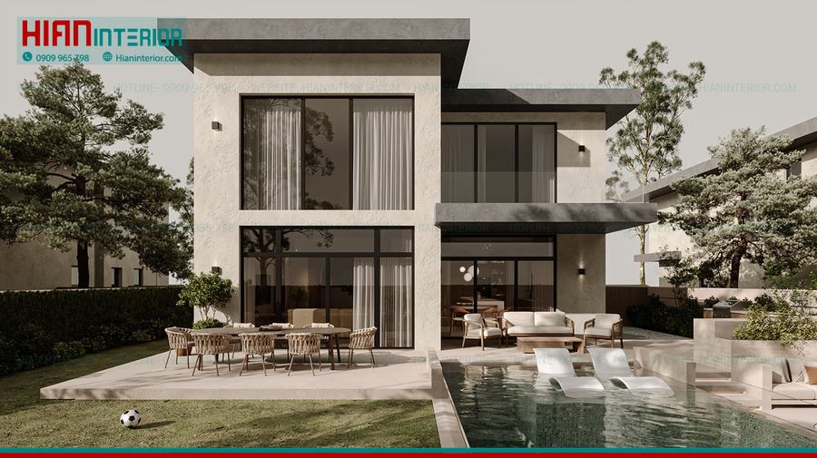 Thiết Kế Nhà Phố Wabi Sabi