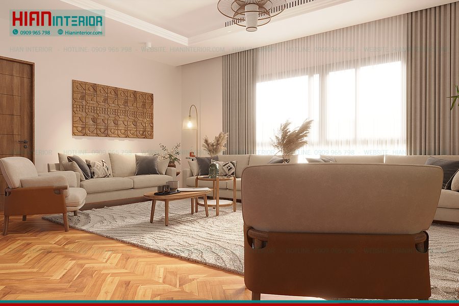 Nội Thất Nhà Phố Wabi Sabi