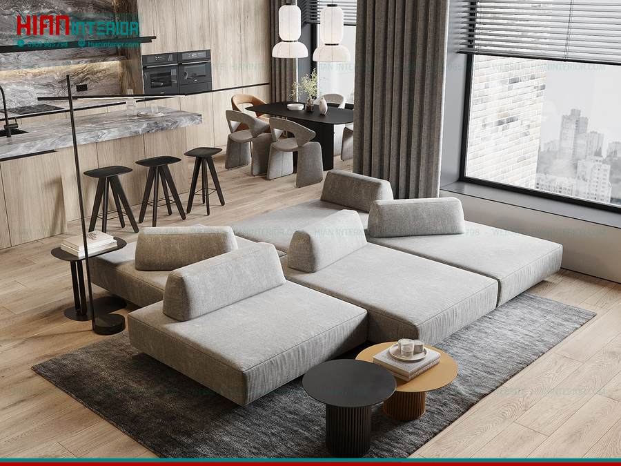 Thiết Kế Nội Thất Căn Hộ Scandinavian
