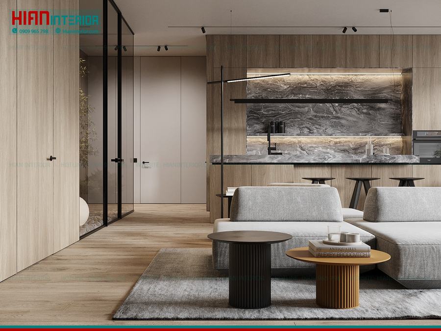 Thiết Kế Nội Thất Căn Hộ Scandinavian