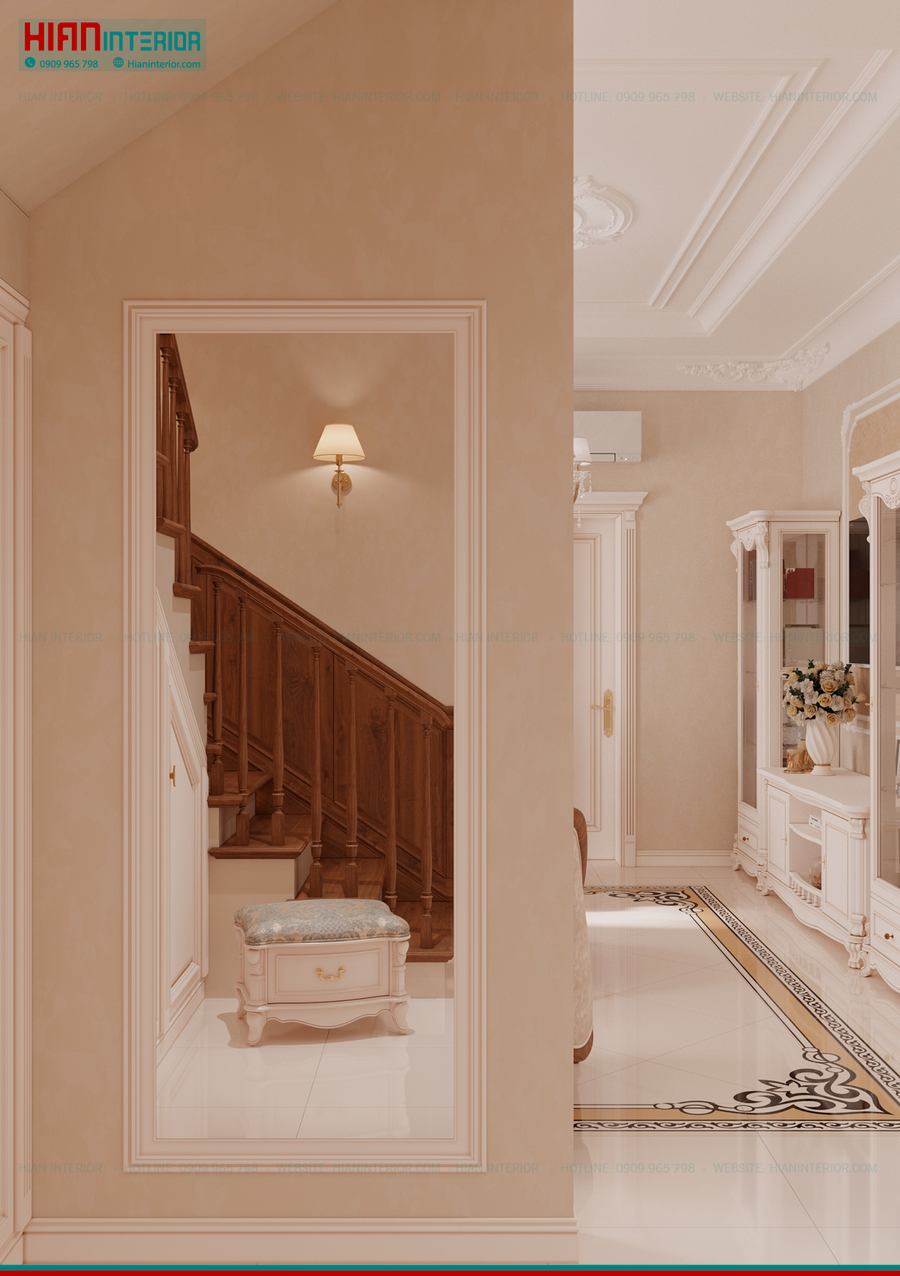 Thiết Kế Căn Hộ Tân Cổ Điển Cao Cấp