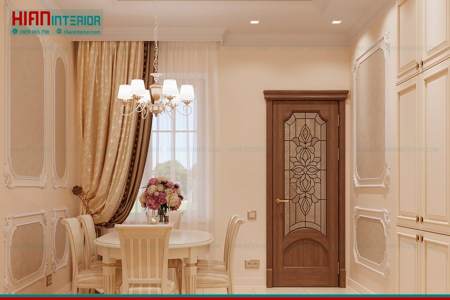 Thiết Kế Căn Hộ Tân Cổ Điển Cao Cấp