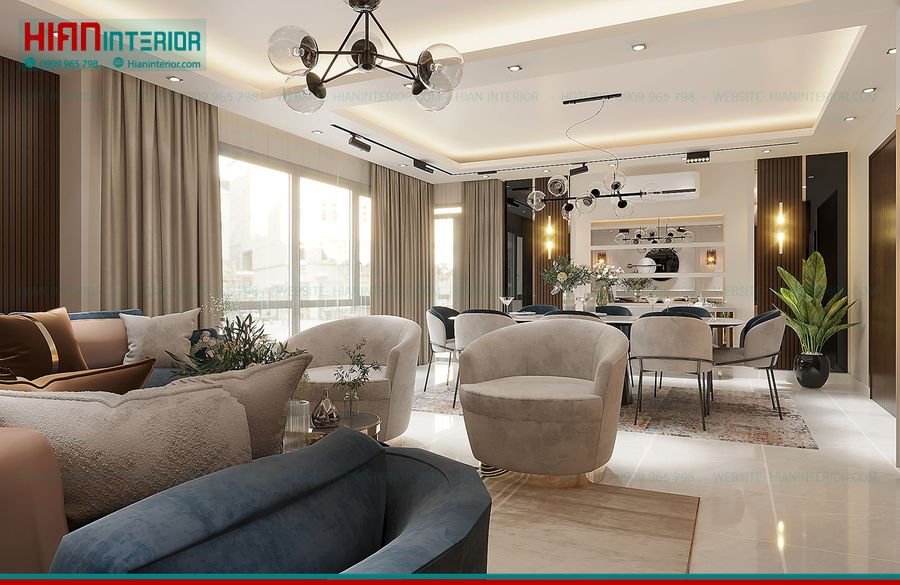 Căn Hộ Phong Cách Tân Cổ Điển Tinh Tế