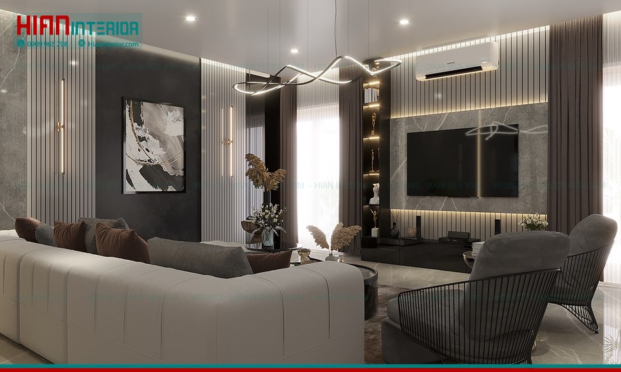 Thiết Kế Căn Hộ Tân Cổ Điển Ấn Tượng
