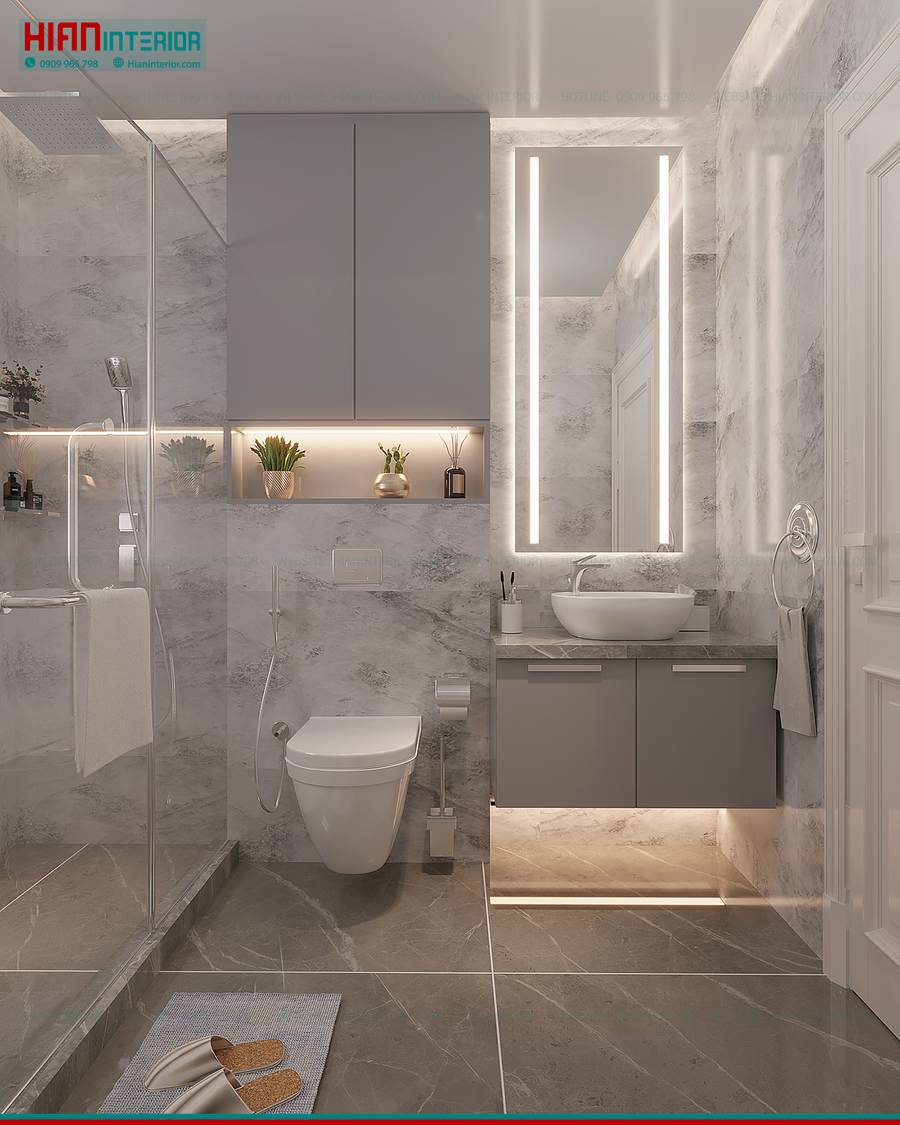 Thiết Kế Căn Hộ Tân Cổ Điển Ấn Tượng