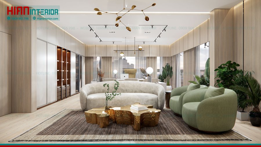 Nội Thất Chung Cư Tân Cổ Điển Cao Cấp