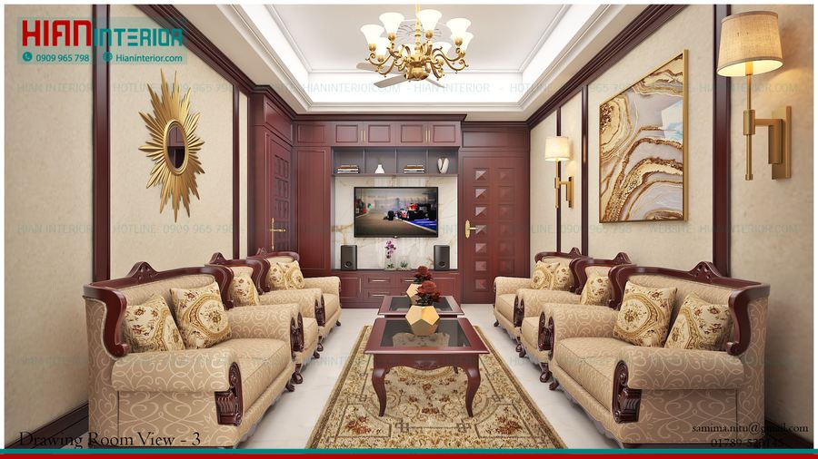 Căn Hộ Tân Cổ Điển Thanh Lịch