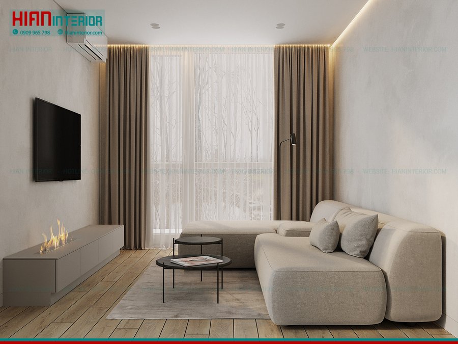 Thiết Kế Căn Hộ Tối Giản Đẹp