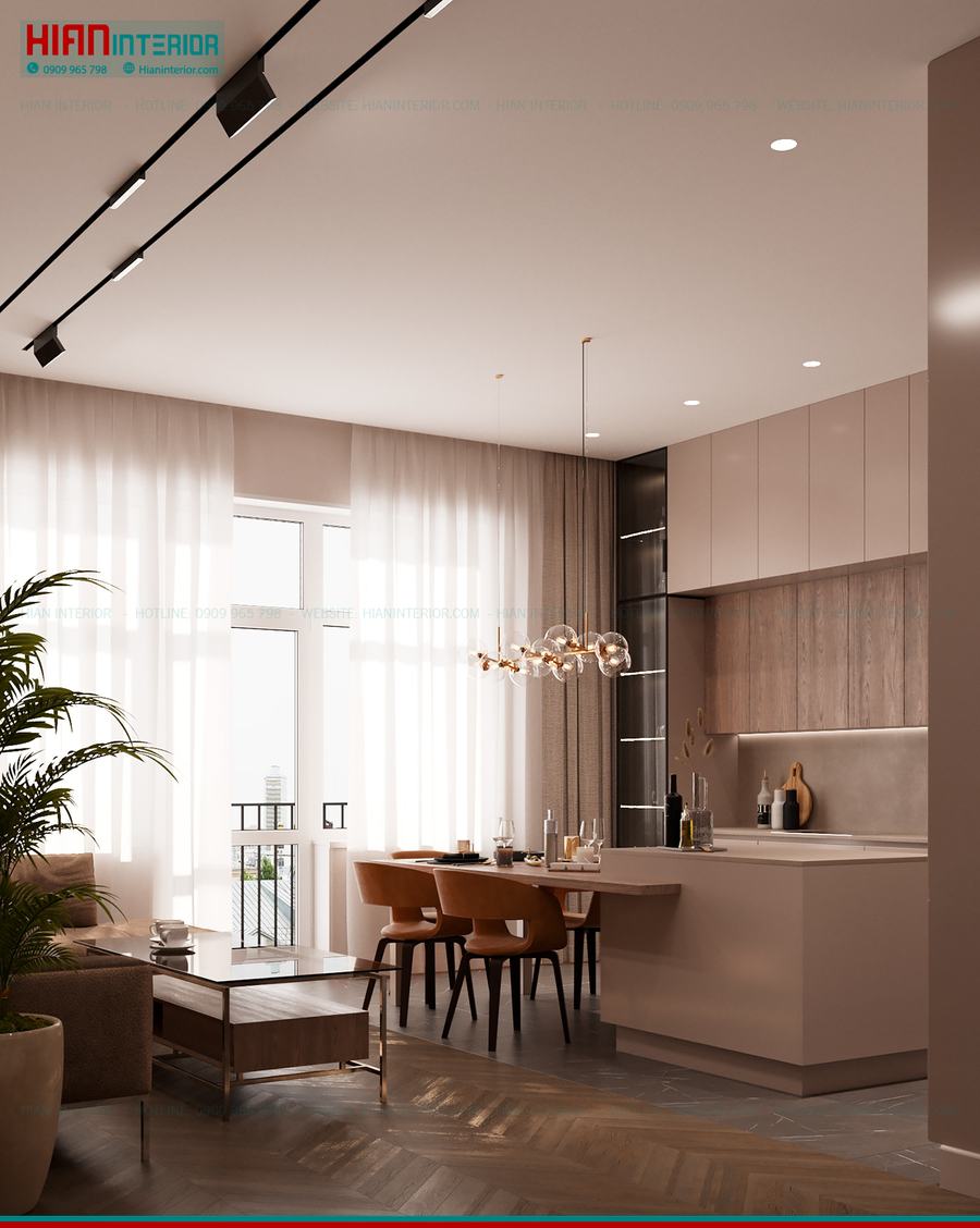 Thiết Kế Căn Hộ Chung Cư Tối Giản
