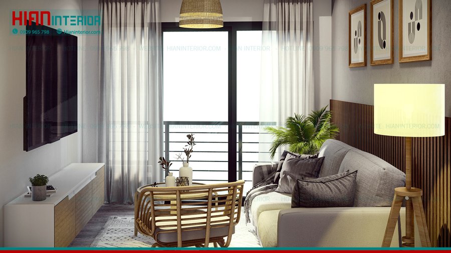 Nội Thất Chung Cư Tropical Tươi Mát
