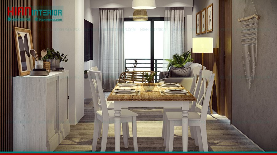 Nội Thất Chung Cư Tropical Tươi Mát