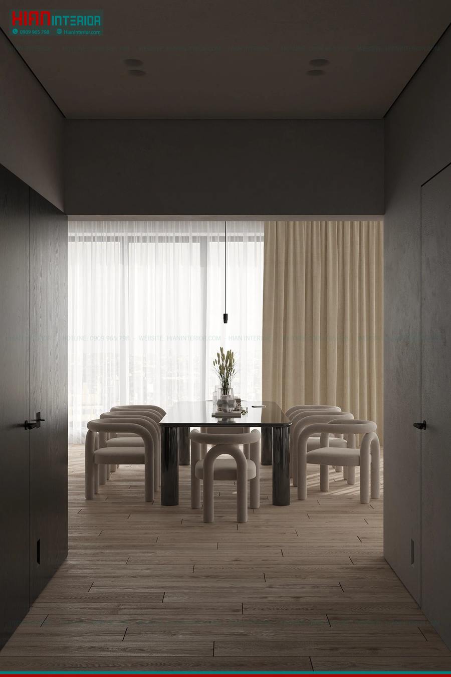 Thiết Kế Căn Hộ Wabi Sabi Nhật Bản