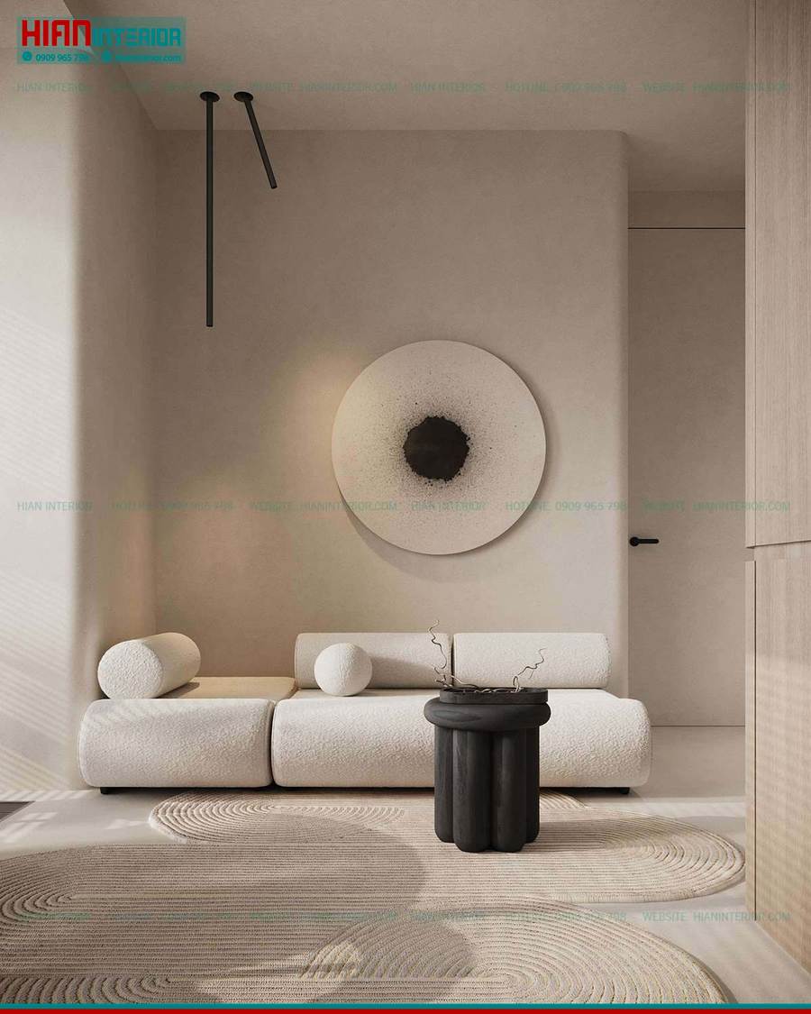 Nội Thất Căn Hộ Wabi Sabi Thiền Định