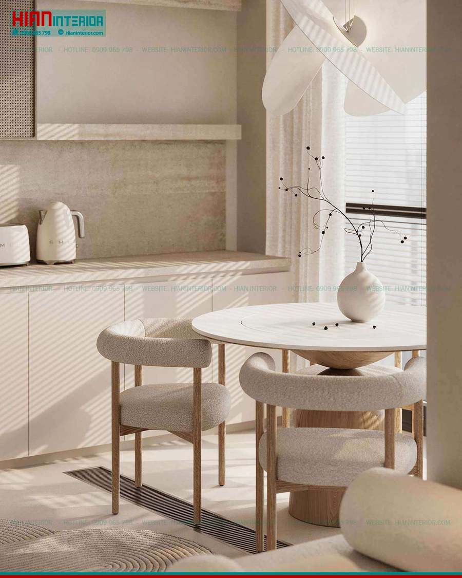 Nội Thất Căn Hộ Wabi Sabi Thiền Định