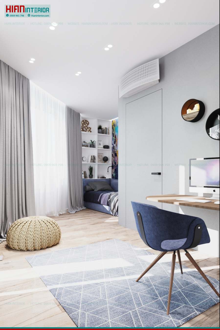 Căn Hộ Hiện Đại Tối Giản