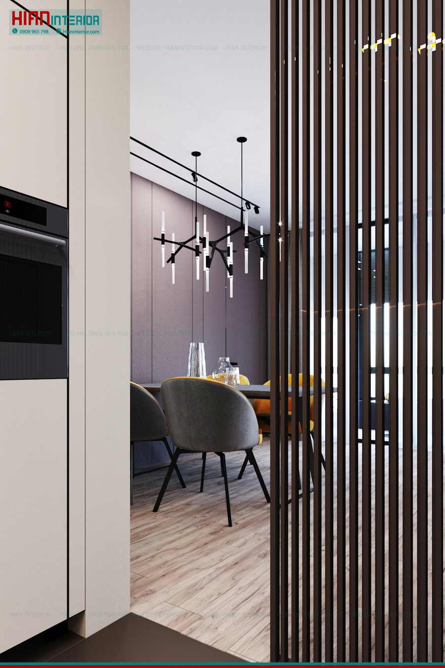 Thiết Kế Căn Hộ Hiện Đại Sang Trọng