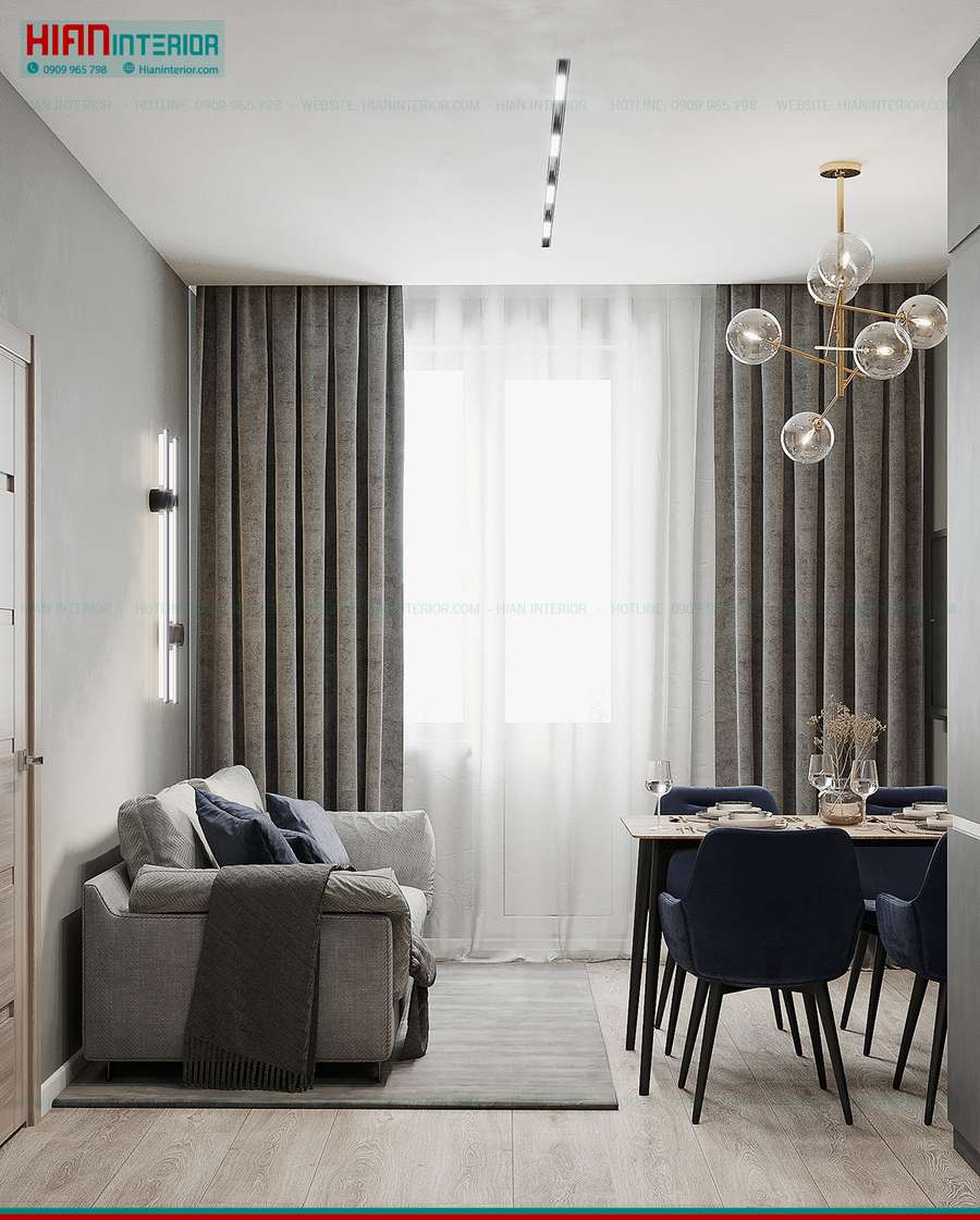 Thiết Kế Nội Thất Căn Hộ Hiện Đại