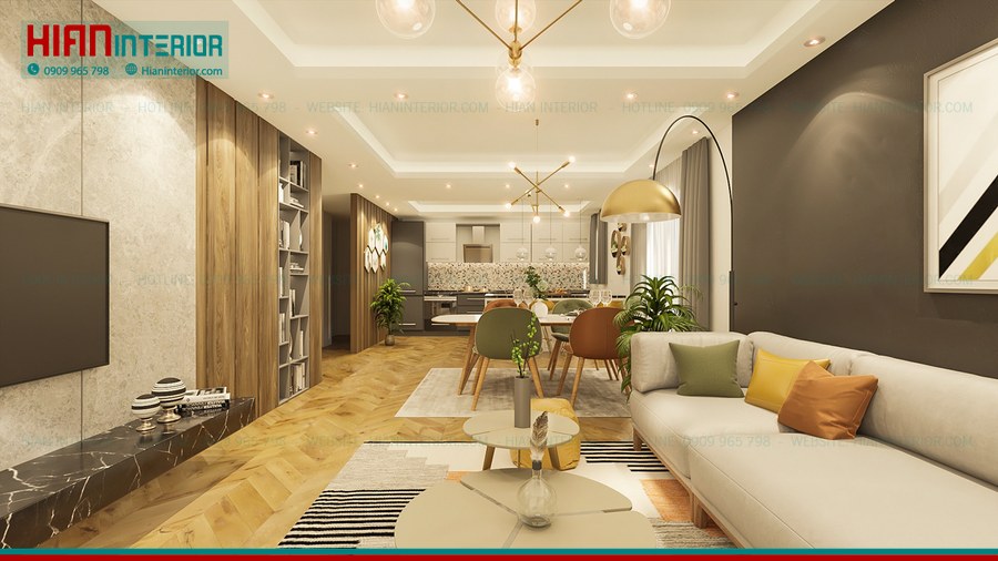 Căn Hộ Phong Cách Hiện Đại Thông Minh