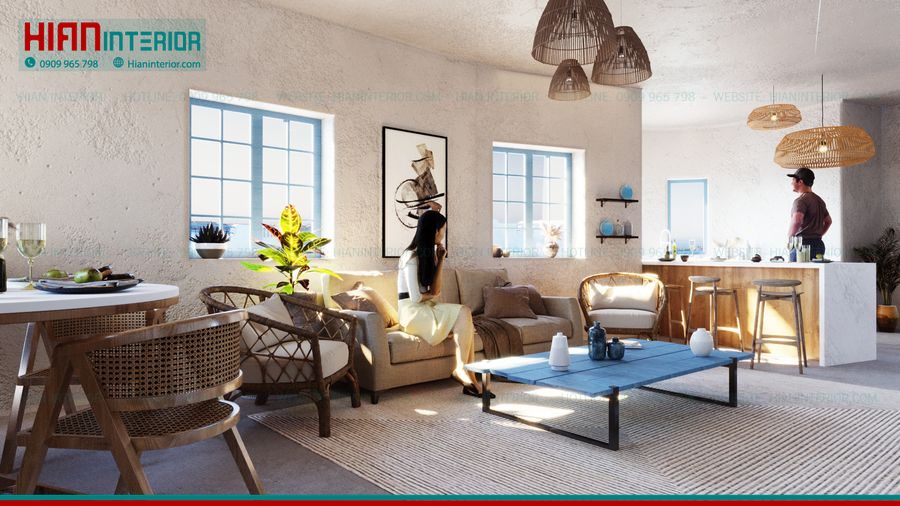 Thiết Kế Nội Thất Homestay Đẹp