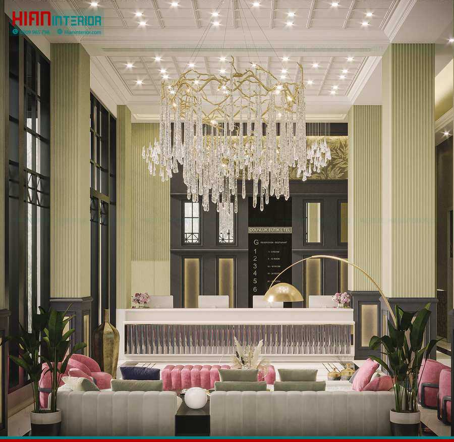 Nội Thất Khách Sạn Hiện Đại