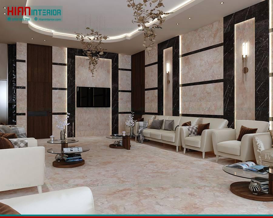 Nội Thất Khách Sạn Phong Cách Luxury