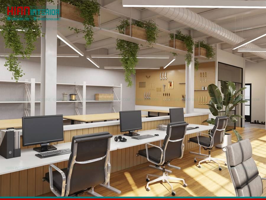 Thiết Kế Văn Phòng Hiện Đại Thông Minh