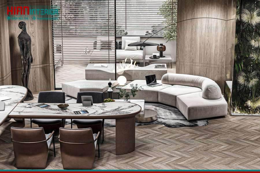 Nội Thất Văn Phòng Luxury