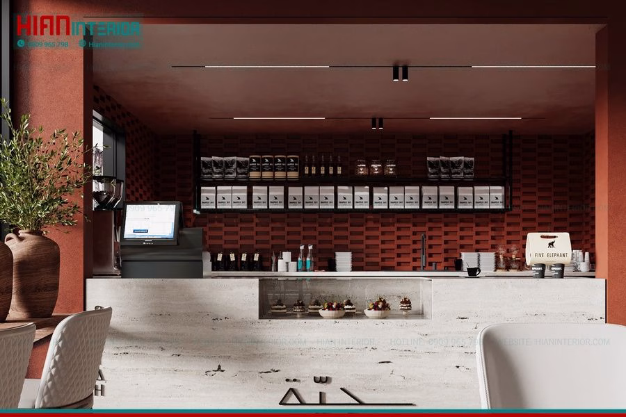 Nội Thất Quán Cafe Địa Trung Hải Độc Đáo