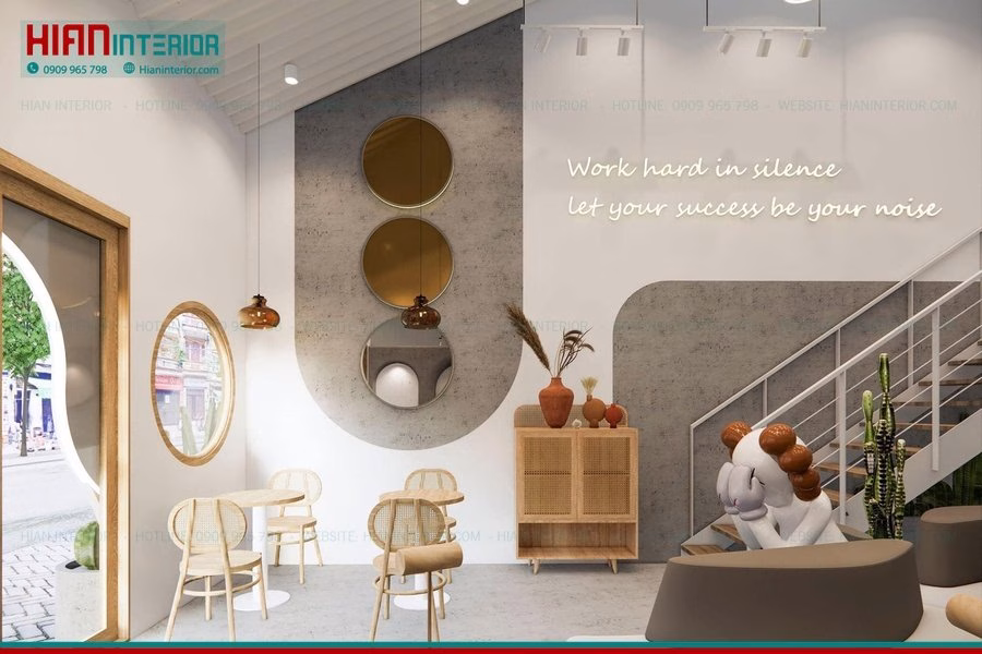 Thi Công Ánh Sáng Cafe Địa Trung Hải