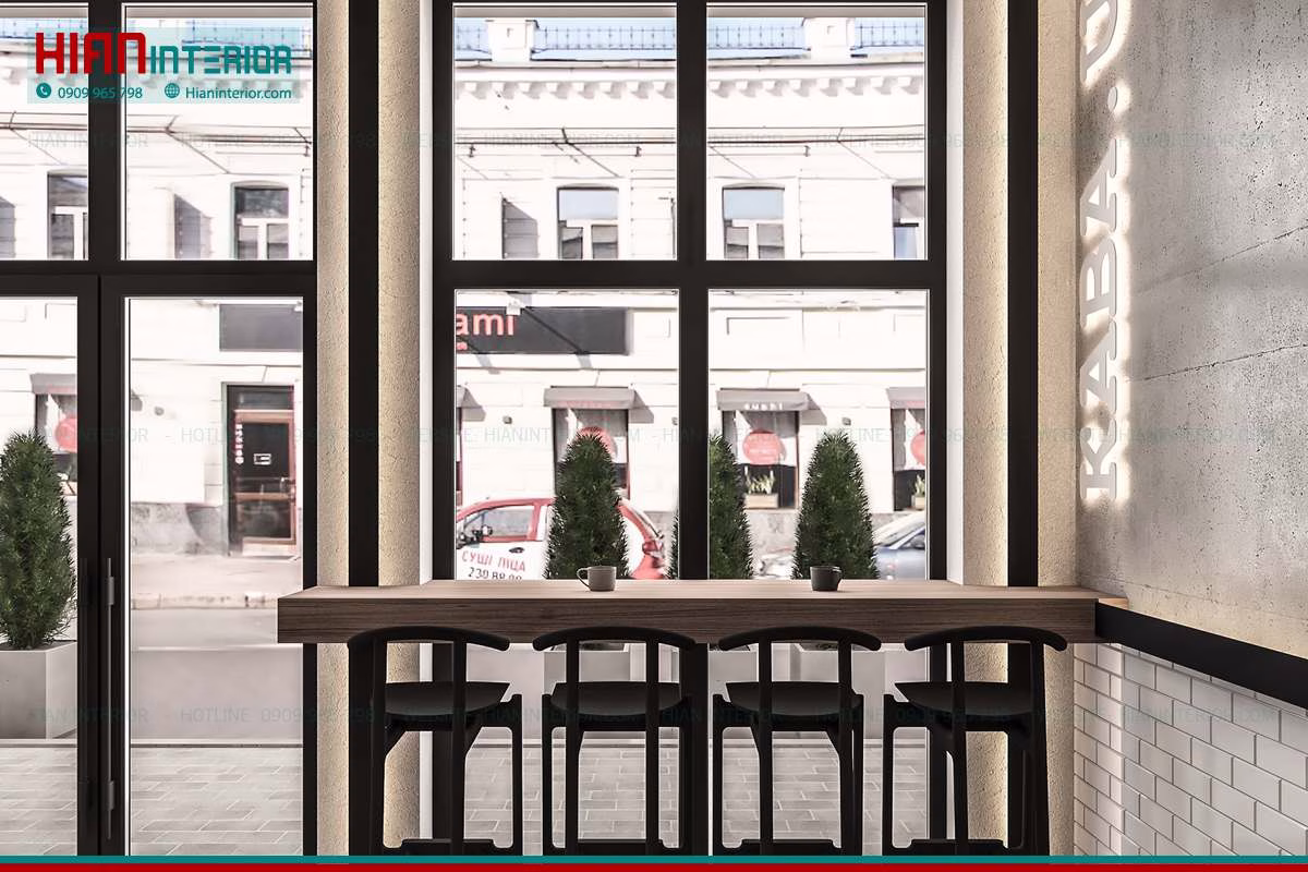Nội Thất Quán Cafe Hiện Đại Đẹp