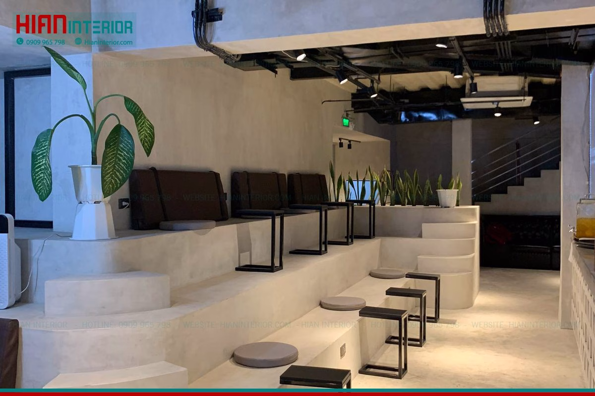 Nội Thất Quán Cafe Hiện Đại Tinh Tế