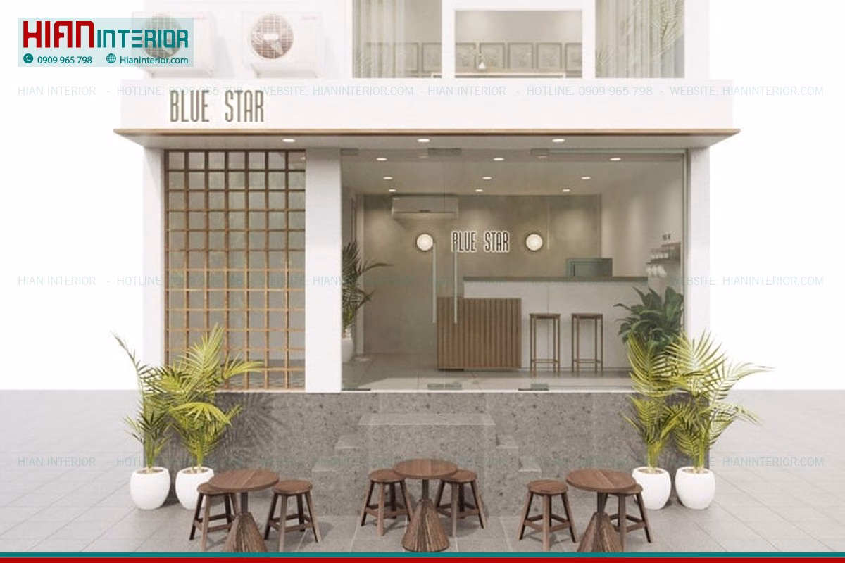 Mẫu Nội Thất Cafe Hiện Đại