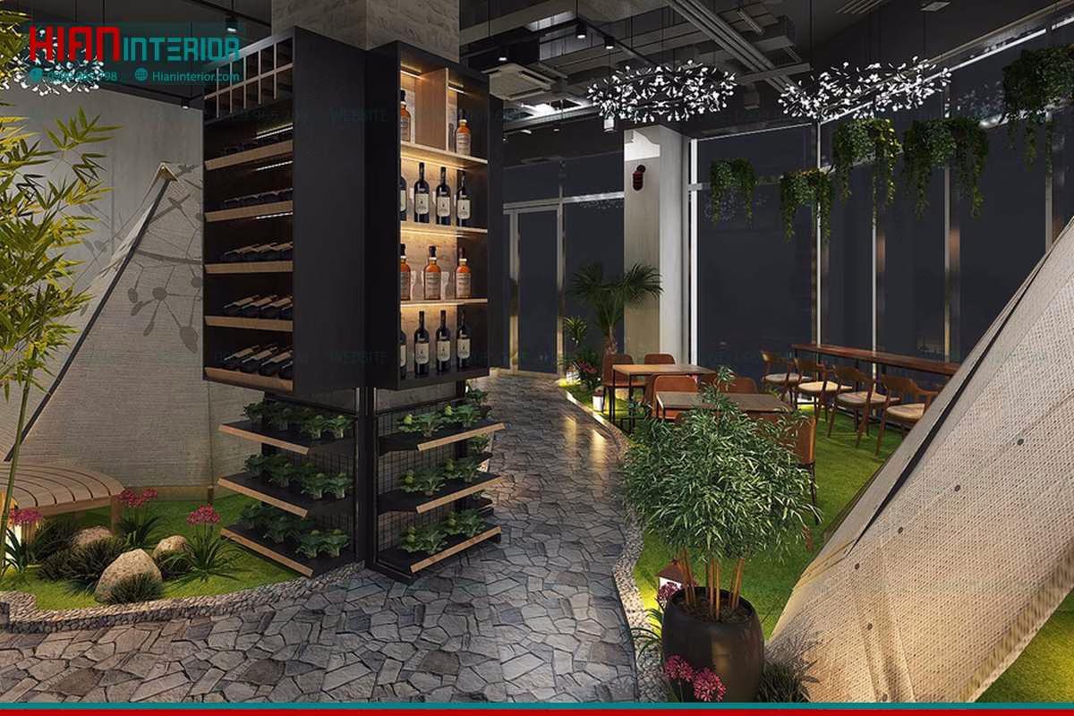 Nội Thất Cafe Hiện Đại Cao Cấp
