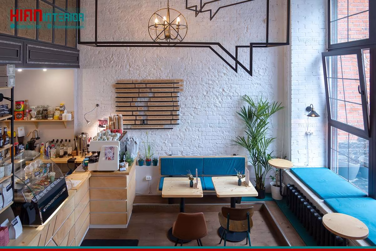 Nội Thất Cafe Hiện Đại Độc Đáo