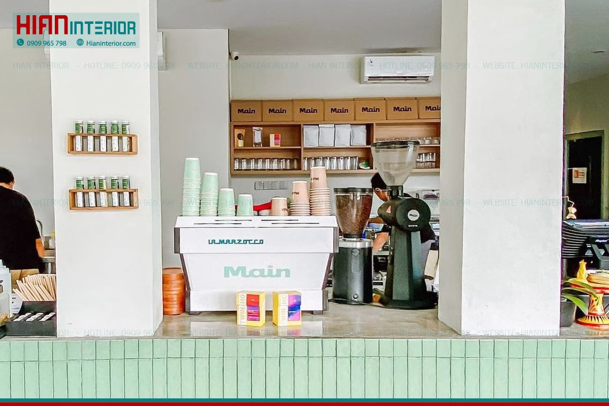 Nội Thất Cafe Hiện Đại Tiện Nghi