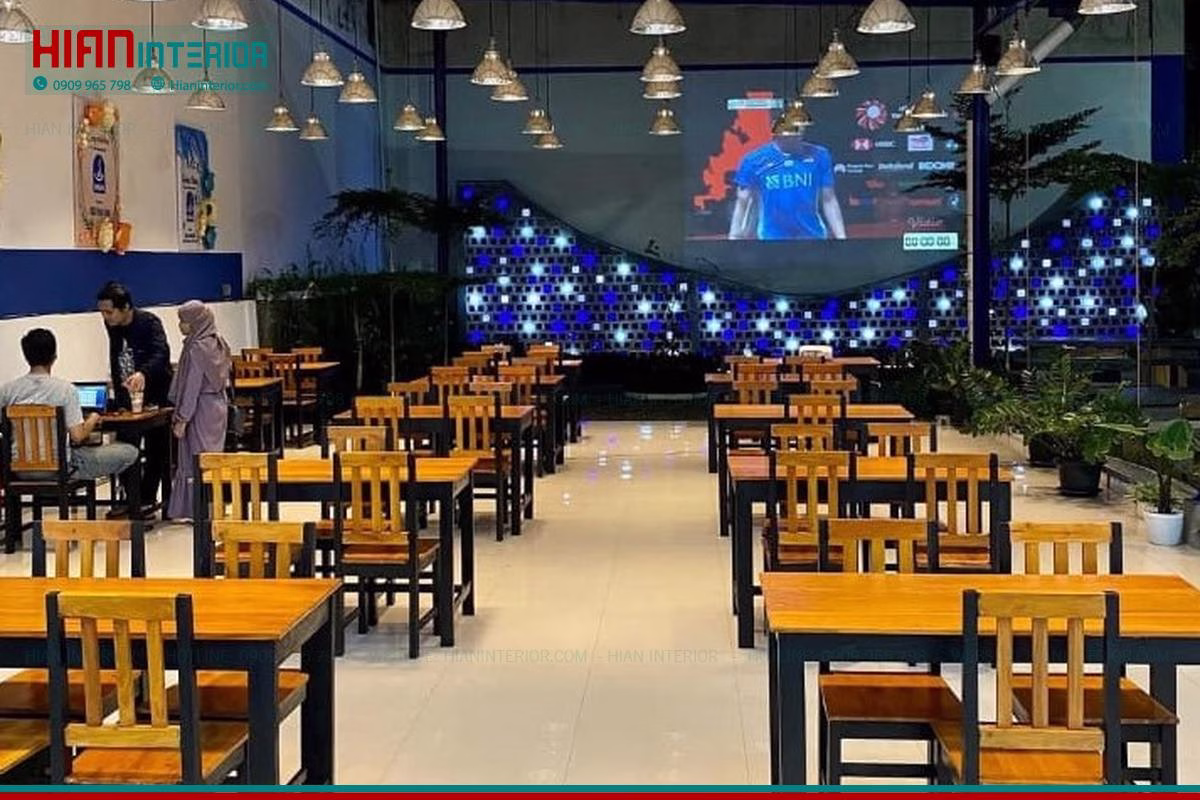Nội Thất Cafe Hiện Đại Thời Thượng