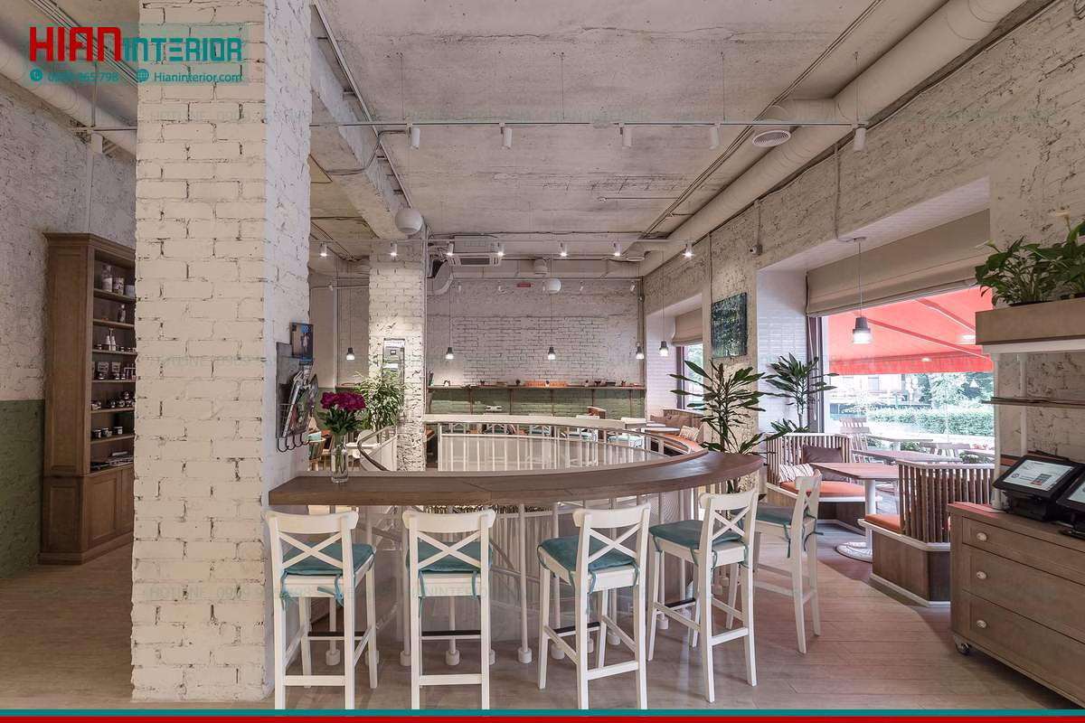 Mẫu Quán Cafe Hiện Đại Đẹp