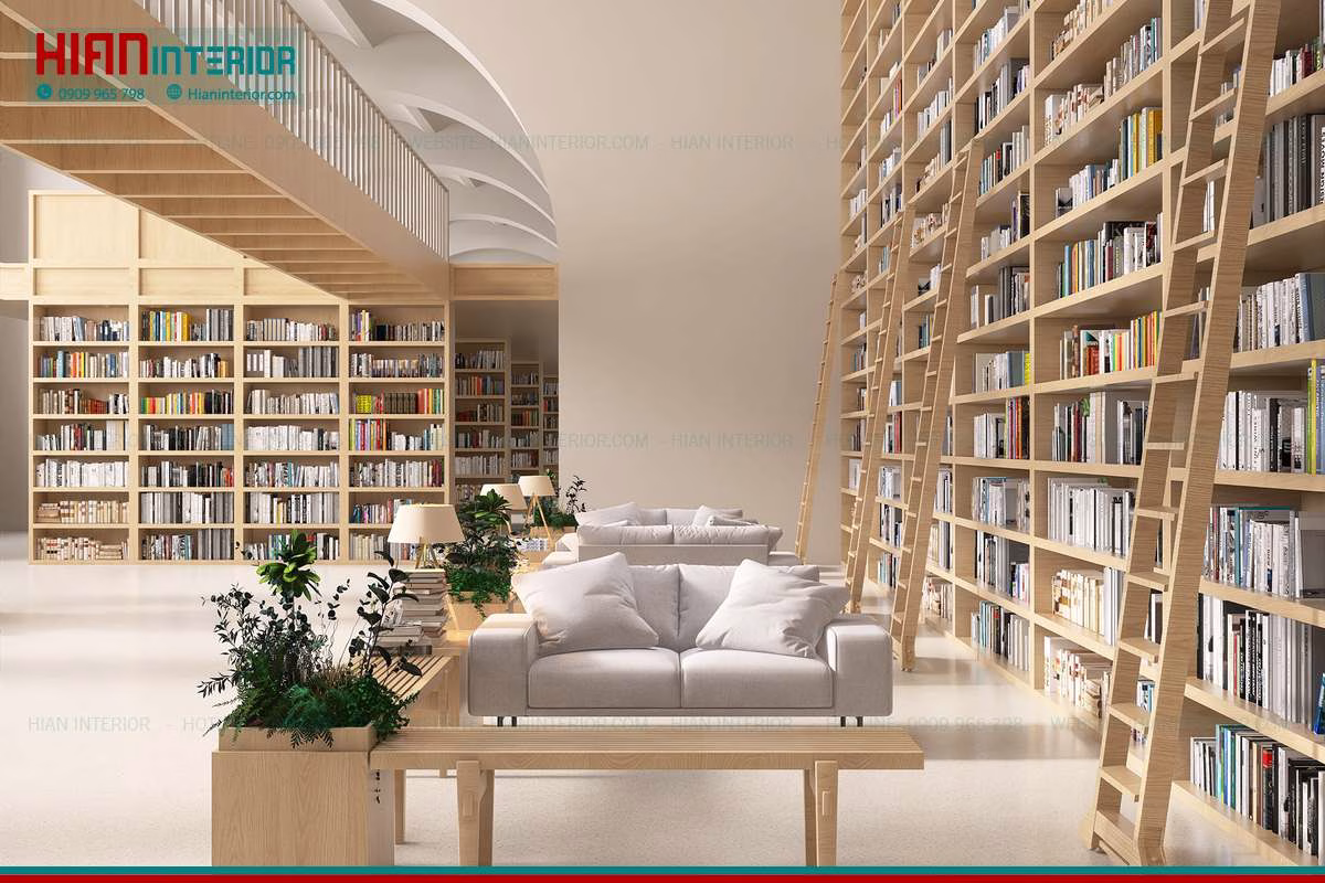 Thiết Kế Quán Cafe Hiện Đại Cao Cấp