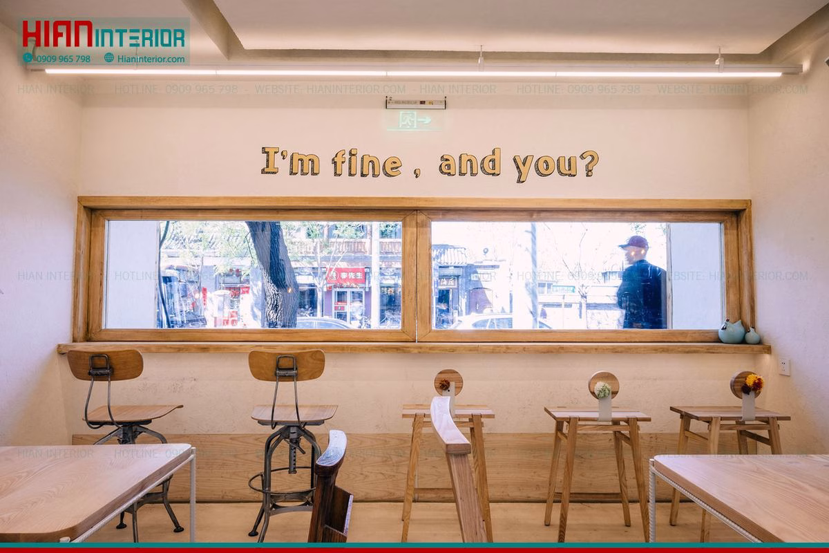 Mẫu Quán Cafe Hiện Đại Tinh Tế