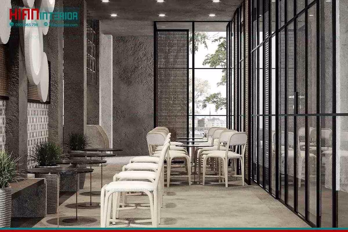 Thi Công Cafe Hiện Đại Phong Cách Luxury