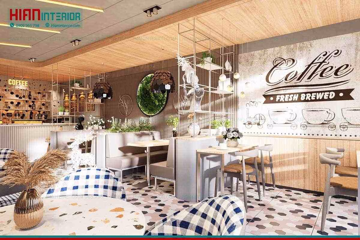 Nội Thất Cafe Hiện Đại Phong Cách Luxury